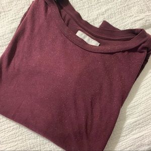 Current Elliott distressed sparkle Roadie tee, s 1